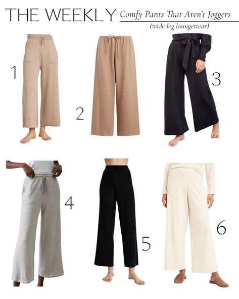 Wide Joggers Outfit, Lounge Pants Outfit, Wide Leg Sweatpants Outfit, Wfh Outfits, Wide Leg Pants Outfit, Wide Leg Lounge Pants, Wide Leg Sweatpants, 99 Problems, Joggers Outfit