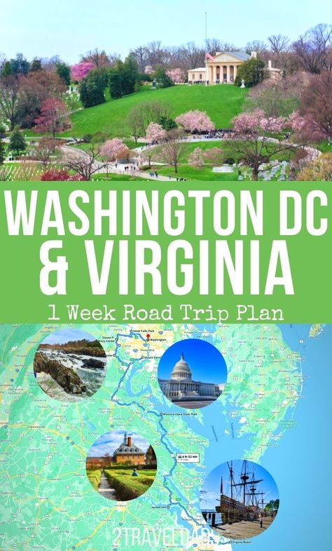 Historic Virginia Road Trip, American History Road Trip, Washington Dc Road Trip, Virginia Road Trip, Virginia Studies, Washington Dc Vacation, East Coast Vacation, Dc Vacation, Southern Road Trips