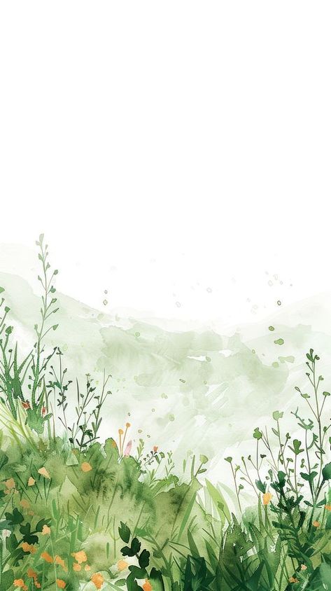 Illustration of meadow outdoors nature plant. | premium image by rawpixel.com / Ake Green Floral Phone Wallpaper, Flower Meadow Aesthetic, Aesthetic Floral Background, Watercolour Meadow, Meadow Illustration, Morpholio Trace, Meadow Wallpaper, Watercolor Flowers Pattern, Floral Wallpaper Iphone