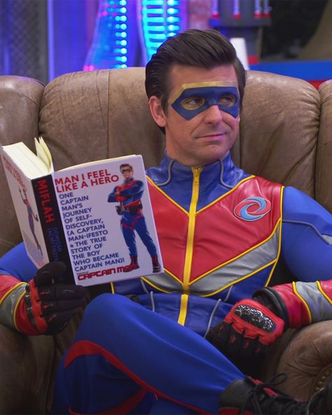 Henry Danger Force on Twitter: "would you like a copy of Captain Man's book for #NationalBookDay ? 📚 😂… " Henry Danger Logo, National Book Day, Ray Manchester, Cooper Barnes, Captain Man, Kid Danger, Curve Line, Line Png, Danger Force