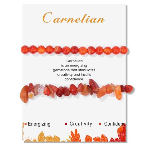 PRICES MAY VARY. Carnelian Bracelet: Natural patterns give unique charm, suitable for daily wear. Women's Carnelian Bracelet: Exquisite design highlights feminine elegance. Natural Stone Bracelet: Primitive beauty showcases nature's elegance. Carnelian Jewelry: Abundant choices, showcasing individual taste. Exquisite Jewelry: Various elegant accessories, revealing unique charm. Carnelian Bracelet Red Bracelets for Women Beaded Bracelets Carnelian Crystal Natural Stone Bracelet Healing Bracelet C Bracelet Chakra, Spiritual Yoga, Chakra Beads, Carnelian Bracelet, Carnelian Jewelry, Carnelian Crystal, Stone Bracelets, Amazonite Stone, Beads Bracelets