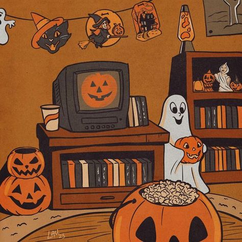 Vintage Halloween Art, Halloween Pics, Halloween Crafting, Halloween Movie Night, Halloween Wallpaper Cute, Fall Stuff, The Boogeyman, Halloween Scene, Halloween Wallpaper Iphone