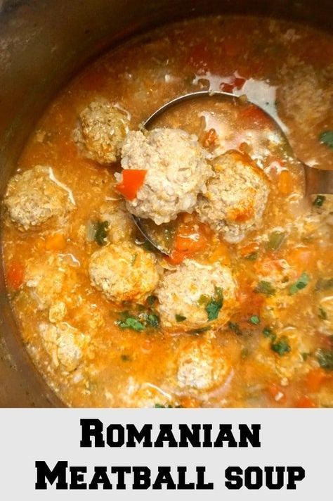 Meatball Soup With Rice, Soup With Ground Turkey, Turkey Meatball Soup, Ground Turkey Soup, Soup Hearty, Soup With Rice, Low Calorie High Protein, Eastern European Recipes, Cheap Clean Eating