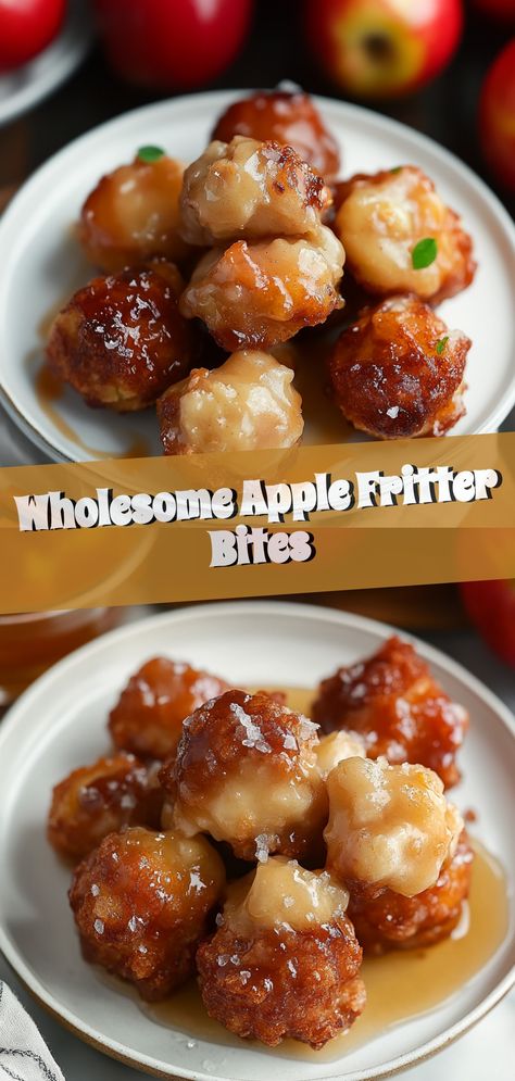 "✨🍎 Wholesome Apple Fritter Bites - Your go-to treat for cozy mornings! 🍏✨ Savor each bite of spiced apple deliciousness, perfect for cozy autumn days or a quick indulgent snack. 🌟 Crispy on the outside, tender and warm on the inside, these fritter bites blend cinnamon & apple in a delightful package. Whether you're hosting brunch or savoring solo with a steaming coffee, these will surely become your autumn essential. Fry up some love & let the comforting aroma fill your kitchen! 🥰🍩 #AppleFritterBites #AutumnBaking #WarmFlavors #HomemadeGoodness" Apple Fritter Bites, Fritter Bites, Pumpkin Swirl Cheesecake, Steaming Coffee, Apple Dishes, Hosting Brunch, Apple Fritter, Pumpkin Chocolate Chip Bread, Spice Muffins