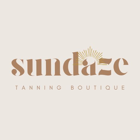 Tanning Salon Branding, Tan Salon Ideas, Tanning Salon Names Ideas, Tanning Salon Names, Spray Tan Business Names, Spray Tan Logo, Tanning Salon Design, Tanning Salon Decor, Tanning Shop