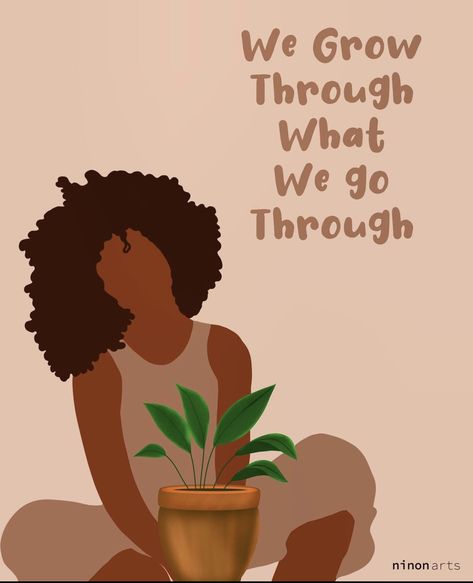 Notes On Instagram, Illustration Quotes, Black Art Painting, Black Art Pictures, Working Mom, Self Love Affirmations, Love Affirmations, Christian Quotes Inspirational, Black Women Art