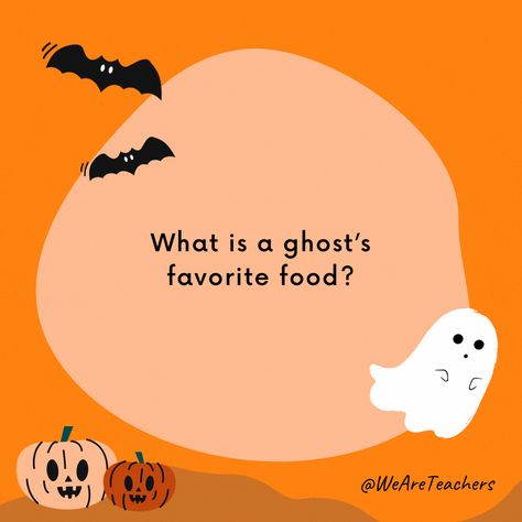 We could all use a good laugh this Halloween season! Share one of these Halloween jokes for kids with your students. Halloween Jokes For Kids, Ghost Jokes, Funny Halloween Jokes, Grammar Jokes, Halloween Puns, Halloween Jokes, History Jokes, Music Jokes, Math Jokes