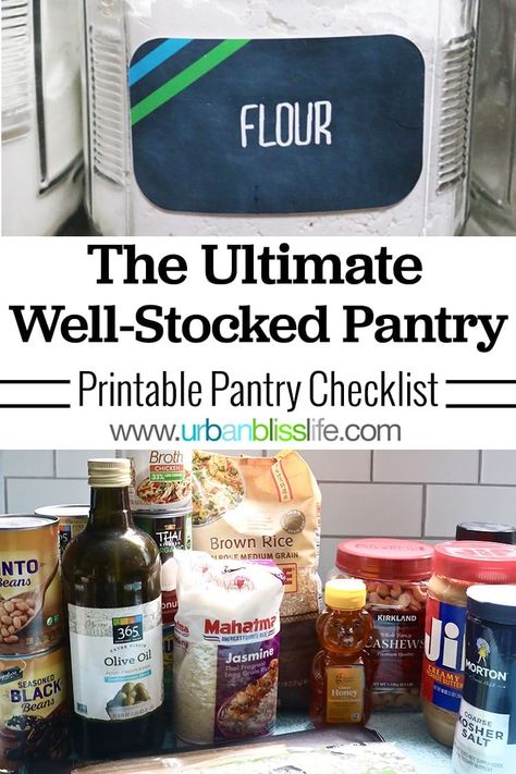 List Of Pantry Items, List Of Pantry Essentials, Pantry Items To Stock Up On, Pantry Staples List, Jelly Store, Apartment Meals, Diy Condiments, Stocked Pantry, Pantry Meals