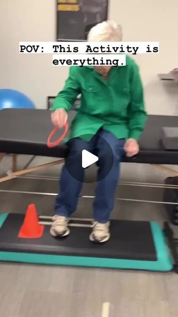 Buffalo Occupational Therapy on Instagram: "Dynamic sitting skills during Intentional and directed tasks takes many integrated executive functions and physical functions. We need both equally to improve our overall occupational performance! ⁠
⁠
We love this task that @the_stretching_ot did with her patient for multiple reasons!!!⁠
⁠
Join the BOT portal for numerous comprehensive resources and training for the full scope occupational therapy practitioner. ⁠
⁠
#occupationaltherapy #OT #OTA #OTR #OTS #OTschool  #PDFs #OTresources #occupationaltherapist #Occupationaltherapists #occupationaltherapystudent #occupationaltherapyassistant #COTA #OTD #otpractice #certifiedoccupationaltherapyassistant #OTfieldwork #OTsudents #balance #posture #neuroot #multimodal" Occupational Therapy Interventions Snf, Dual Tasking Occupational Therapy, Geriatric Physical Therapy Exercises, Balance Activities Occupational Therapy, Snf Occupational Therapy, Occupational Therapy Geriatrics Activities, Occupational Therapy Balance Activities, Occupational Therapy Snf, Occupational Therapy Interventions For Adults