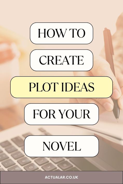 Ready to write your masterpiece, but lacking that perfect plot? 😕 Don't worry. It's easier than you think to generate new novel writing ideas. With tips and tricks to spark your creativity, you'll be on your way to writing a captivating novel in no time with this guide. Say goodbye to writer's block and hello to new story ideas! 📝 Read this guide to help you find new story ideas! 🌟 Story Plot Ideas, 2023 Writing, Plotting A Novel, Ideas For Stories, Plot Ideas, Teaching Creative Writing, Screenwriting Tips, Creative Writing Ideas, Book Business