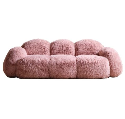 Sofa Comfy, Loft Style Apartment, Beautiful Modern Homes, Wool Sofa, Sofa Bed Frame, Pink Couch, Pink Sofa, Teddy Fleece, Comfy Couch