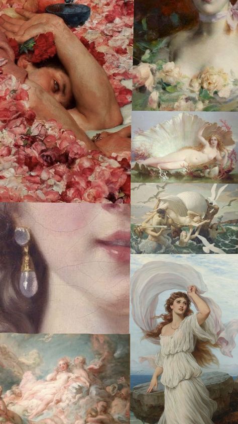 THANK YALL FOR 100 FOLLOWERS💗💗💗💗#painting #renaissancepainting #aesthetic #flowers #goddess #greekgoddess Aphrodite Aesthetic, Walpapers Cute, Aphrodite Goddess, Cottage Aesthetic, Royal Aesthetic, Ethereal Art, Rose Painting, Wallpaper Iphone Cute, Aphrodite