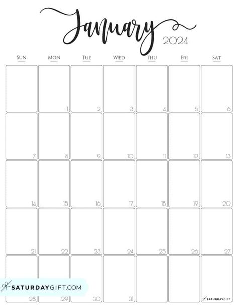 Blank Monthly Calendar Template, Vertical Calendar, Blank Monthly Calendar, January Calendar, Pretty Printables, Monthly Calendar Template, School Calendar, Free Calendar, Printable Calendar Template