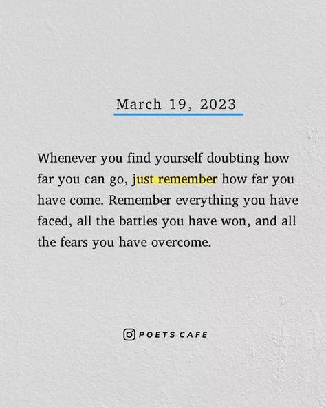 Poets' Cafe on Instagram: "No matter how dark the days may seem, and how long the journey ahead may look, remember to look back at how far you have come. From overcoming all the fear, doubt and hardship that you have experienced, remind yourself that you are strong enough to take on whatever life throws at you. So remain steadfast and determined to make it to the end of your path and keep pressing on no matter what.♡" No Matter What I Do Ill Never Be Enough, Long Journey Quotes, Hardship Quotes, Determination Quotes, Law School Inspiration, Longing Quotes, Insta Captions, Journey Quotes, Remind Yourself