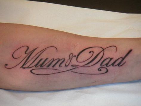 Mom And Dad Tattoos, Mum And Dad Tattoos, Mum Tattoo, Dad Tattoo, Knot Tattoo, Tattoo Now, Dad Tattoos, Memorial Tattoos, Badass Tattoos