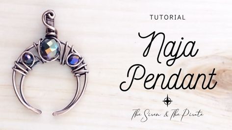 Free YouTube Tutorial Crescent Moon Wire Wrap Tutorial, How To Wire Wrap Crescent Moon, Wire Wrapped Moon Tutorial, Wire Moon Pendant, Wire Moon Tutorial, Wire Wrapped Tutorial, Wire Wrapped Pendant Tutorial, Wire Moon, Jewelry Tutorials Free