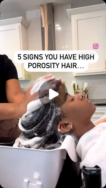 Jasmine Williams | Hey sisters, did y’all know that you can have BOTH low and high porosity of hair?   If you’re someone who wants to know your “ Hair... | Instagram Type 4 Low Porosity Hair Care, Low And High Porosity Hair, Low Porosity Vs High Porosity Hair, High Prosperity Hair, High Hair Porosity, High Porosity Hair Regimen, Hair Porosity Test, Hey Sisters, Low Porosity Natural Hair