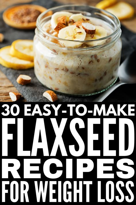 Snacks For Meetings, Make Ahead Snacks, Flaxseed Recipes, Flaxseed Smoothie, Chia Seed Recipes, Filling Snacks, Flax Seed Recipes, Healthy Work Snacks, Snacks For Work