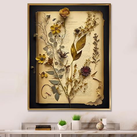 This beautiful "Dried Vintage Wildflowers I" Framed Canvas Art is printed using the highest quality fade resistant ink on canvas. Every one of our Abstract Wall art is printed on premium quality cotton canvas. Décor Steampunk, Steampunk Decor, Floater Frame, Vintage Printables, Picture Frame Wall, Floater Frames, Abstract Wall, Wall Art Living Room, Framed Canvas Art