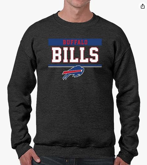 Cotton Blend Made in the USA & Imported Pull On closure Machine Wash Cheap Sweatshirts, Nfl Buffalo Bills, Football Sweatshirt, School Pride, Buffalo Bills, Detroit Lions, Pullover Designs, Oversized Sweatshirt, Team Spirit