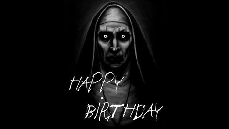 Happy Birthday Scary, Happy Birthday Horror, Horror Birthday, Happy Birthday Poster, Birthday Memes, Happy Birthday Wishes Quotes, Happy Birthday Meme, Happy Birthday Fun, Birthday Wishes Quotes