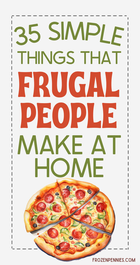 In this post I show you 35 Things Frugal People Make at Home so that you can master frugal living. Need to get started on saving money? Head over to the blog to read this post. Don't forget to bookmark it and save it to your frugal hacks board, so you can easily refer to it later. frugal tips | frugal lifestyle | saving money | money saving tips Frugal Grocery Shopping, Frugal Meal Planning, Live Sustainably, Frugal Habits, Saving Money Frugal Living, Couple Budgeting, Money Frugal, Frugal Lifestyle, Thrifty Living