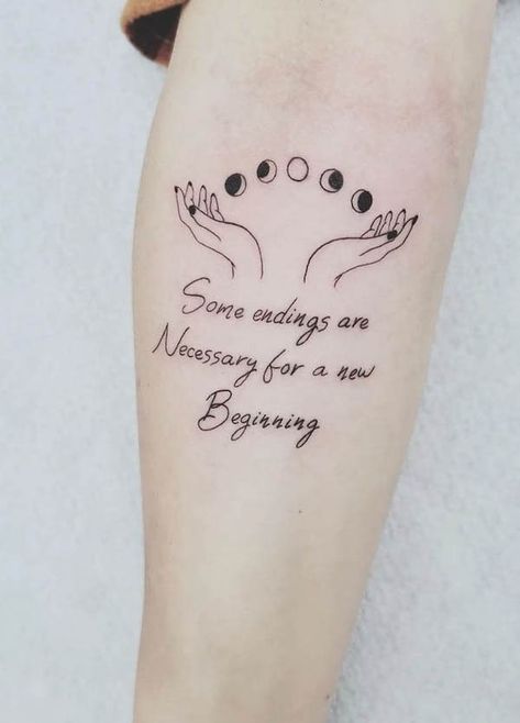 Tattoos That Represent New Beginnings, Divorce Tattoo, Rebirth Tattoo, Change Tattoo, Journey Tattoo, New Beginning Tattoo, Empowering Tattoos, Health Tattoo, Healing Tattoo