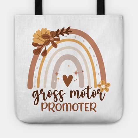 As a physical therapist, you know the importance of gross motor skills for building strength, coordination, and overall well-being. Wear this "Gross Motor Promoter" saying with pride and inspire your patients to move, explore, and reach their full potential! Grab this fun design for your favorite pediatric physical therapist (Pt)! Perfect for men, women, sons, daughters, husbands, wives, physiotherapists, PTAs, or anyone involved in pediatric physical therapy, OT, outpatient inpatient or school… Pta Gifts, Pediatric Pt, Therapy Art, Pediatric Physical Therapy, Building Strength, Gift Totes, Gross Motor, Physical Therapist, Gross Motor Skills