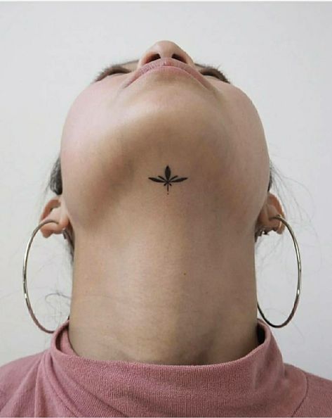 Floral fauna tattoo under chin.  @artistic_unity_ Places To Hide Tattoos, Tattoo Hidden, Tattoos Hidden, Small Hidden Tattoos, Hidden Tattoo, Tattoos Placement, Kpop Tattoo, Places To Get Tattoos, Small Tattoo Placement