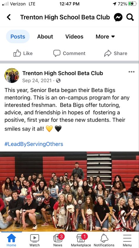 Beta Club, New Students, First Year, The Fosters, High School