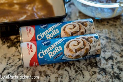 Pillsbury Cinnamon Roll Recipes, Cinnamon Roll French Toast Casserole, Cinnamon Roll French Toast Bake, Overnight Cinnamon Rolls, Cinnamon Roll French, Cinnamon Roll French Toast, Cinnamon Roll Waffles, French Toast Casserole Overnight, Cinnamon Roll Casserole