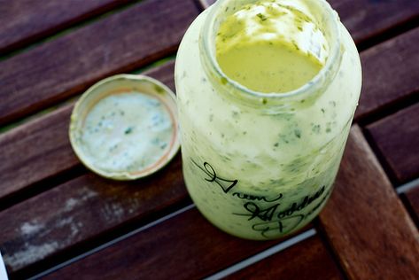 DSC_0024 by RNHatcher, via Flickr Best Salad Dressing, Seafood Dip, Barefoot Contessa Recipes, The Best Salad, Best Salad, Goddess Dressing, Seafood Sauce, Ina Garten Recipes, Shrimp Appetizers