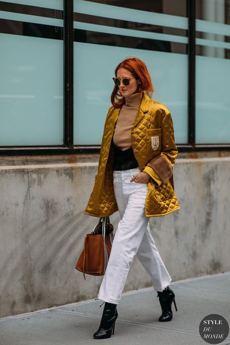 Taylor Tomasi Hill by STYLEDUMONDE Street Style Fashion Photography NY FW18 20180212_48A8461 Quilted Jacket Outfit, Taylor Tomasi, Taylor Tomasi Hill, Stockholm Street Style, High Street Fashion, Milan Fashion Weeks, Street Fashion Photography, Street Style Paris, 가을 패션