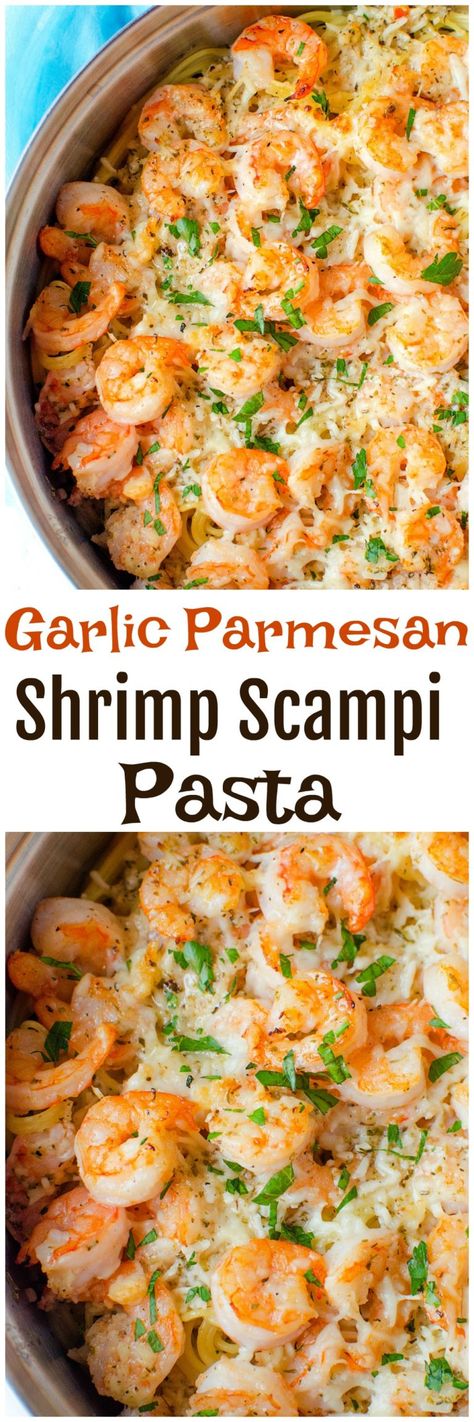 Parmesan Shrimp Scampi, Parmesan Shrimp, Garlic Parmesan Shrimp, Shrimp Parmesan, Shrimp Scampi Pasta, Scampi Pasta, Shrimp Dishes, Shrimp Scampi, Incredible Recipes