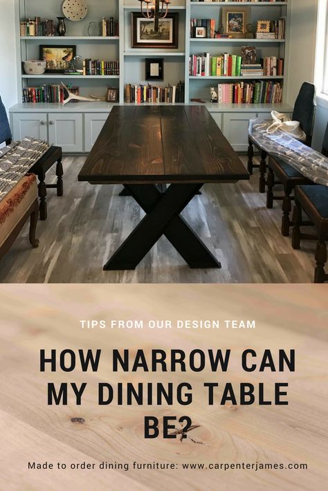 Rectangular Dining Room Table Farmhouse, Long Narrow Farmhouse Table, 6 Ft Dining Room Table, Long Narrow Dinner Table, 30 Inch Wide Dining Table, Narrow Table Dining, Long And Narrow Kitchen, Narrow Farmhouse Table, Slim Dining Table