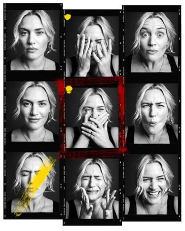 In pictures: Celebrities in the raw - BBC News Andy Gotts, George Clooney Images, Emotion Faces, Expressions Photography, Contact Sheet, Unique Photography, Celebrity Wallpapers, Female Portraits, Kate Winslet