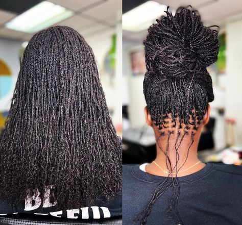 50 Iconic Braids and Modern Types of Braids for 2024 Microlocs Extensions, Micro Locs With Extensions, Microlocs Braids, Microlocs With Extensions, All Types Of Braids, Microlocs Journey, Micro Locks, Braid Locs, Healthy Locs