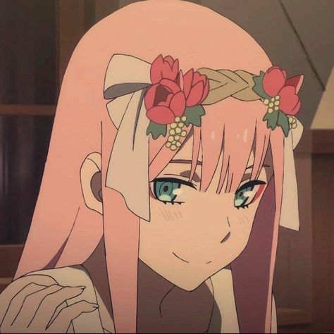 Zero Two, Darling In The Franxx, An Anime, You Never, Tumblr, Flowers, Anime, Art