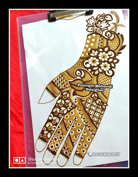 Indo Western Mehendi Designs, Mehendi Peacock, Saider Mhendi, Western Mehndi, Hand Mahendi, Mehendi Tutorial, Designer Mehandi, Mehndi Classes, Mehndi Tutorial