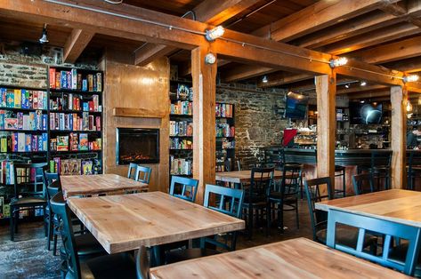 Tabletop Game Store, Board Games Bar, Board Game Cafe Interior, Gaming Cafe Design, Lodge Basement, Video Game Bar, Board Game Bar, Gaming Cafe, Knight Owl