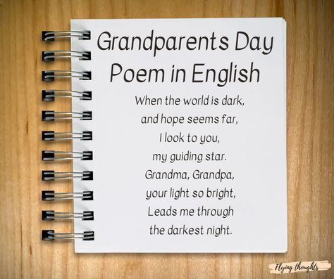 Heartwarming Grandparents Day 2023 Poems: Express Your Love and Admiration Poem On Grandparents, Grand Parents Quotes, Poem For Grandparents, Poems About Grandparents, Grandparents Poem, Baby Door Decorations, Grandparents Day Poem, Poem Recitation, Christmas Tree Paper Craft