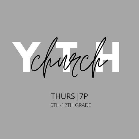 Church Logos Design, Youth Group Logo Design, Church Facebook Post Ideas, Youth Group Social Media Posts, Promo Design Social Media, Church Graphic Design Social Media, Church Social Media Graphics, Youth Church Graphic Design, Youth Graphic Design