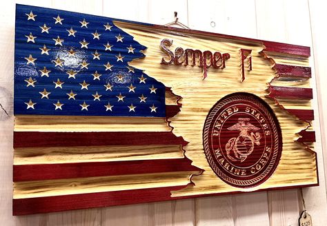 RUSTIC AMERICAN FLAG, Wooden American Marine Corps Flag, Us Marines, Army Wooden Flag, Rustic Wooden American Marine Corps Logo Flag by GasmaskWoodworkzllc on Etsy Marine Corps Logo, Marine Flag, Cool Welding Projects, American Flag Wall Art, Rustic American Flag, Wooden American Flag, American Flag Wood, Military Branches, Wooden Flag