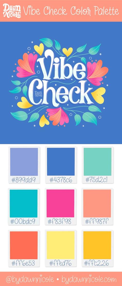 Kawaii Pastel Color Palette, Retro Logo Color Palette, Fun Palette Color, Bright Pop Color Palette, Graphic Design Palette Color, Kiddie Color Palette, Confetti Color Palette, Popsicle Color Palette, Bright And Fun Color Palette