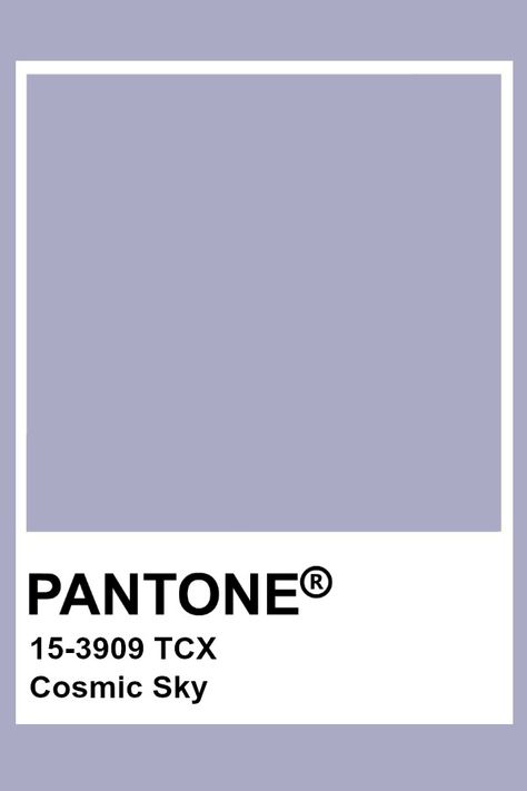 Pantone Cosmic Sky Blueish Purple Aesthetic, Pantone Tcx, Pantone Colours, Pantone Color Chart, Pantone Swatches, Blueish Purple, Pantone Palette, Pantone Colour Palettes, Pantone Colors