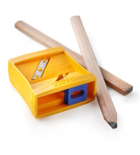 General's Carpenter Pencil Sharpener #Carpenterpencil Carpenter Pencil, Chisel Sharpening, Woodworking Hand Planes, Types Of Pencils, Woodworking Kits, Artist Pencils, Woodworking Clamps, Pencil Sharpeners, Woodworking Workbench