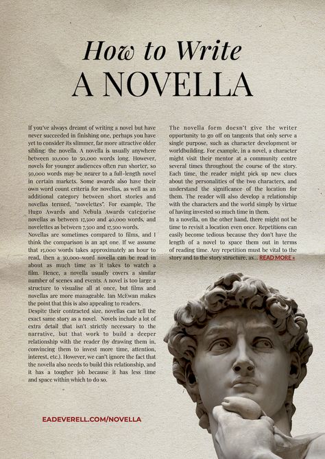 Novella Writing - A Quick & Complete Guide for Writers How To Write A Novella, Writing Mood Board, Writing A Novel Aesthetic, Writing A Book Aesthetic, Novel Revision, Writers Aesthetic, Writing Dreams, Writers Journal, Novel Writing Inspiration