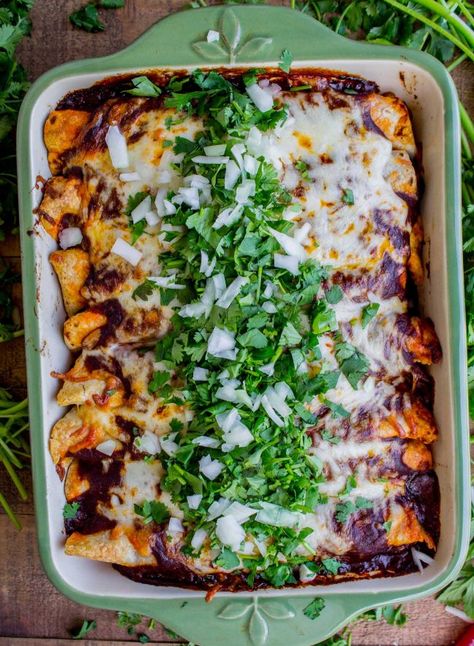 Bean Dinner Recipes, Black Bean Enchilada Casserole, Bean Enchilada Casserole, Sweet Potato Enchiladas, Weeknight Casseroles, Sweet Potato And Black Bean, Black Bean Enchiladas, The Food Charlatan, Bean Enchiladas