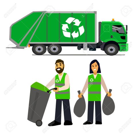 Recycling Activities For Kids, Garbage Truck Party, Recycling Activities, Garbage Collection, Rubbish Removal, Office House, Solid Waste, Waste Collection, Junk Removal