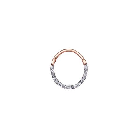 Diamond or Champagne Diamond Hoop Rose Gold Piercings | Etsy Hoop Lip Piercing, Lip Piercing Ring, Kismet By Milka, Hoop Piercing, Classic Punk, Piercing Ring, Cat Ring, Dainty Studs, Lip Piercing